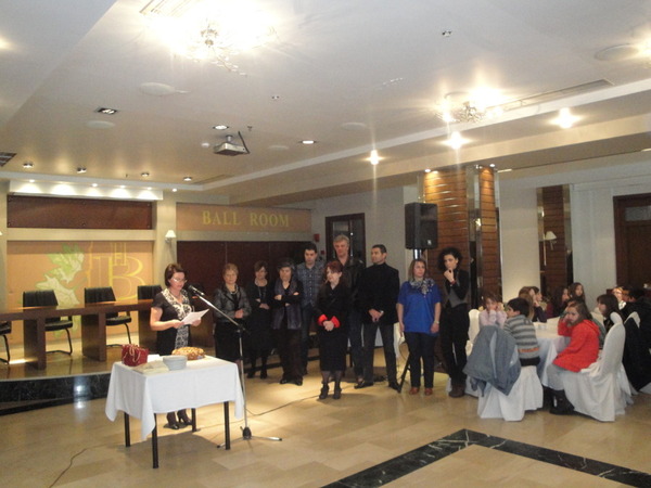 Κοπή βασιλόπιτας 2012